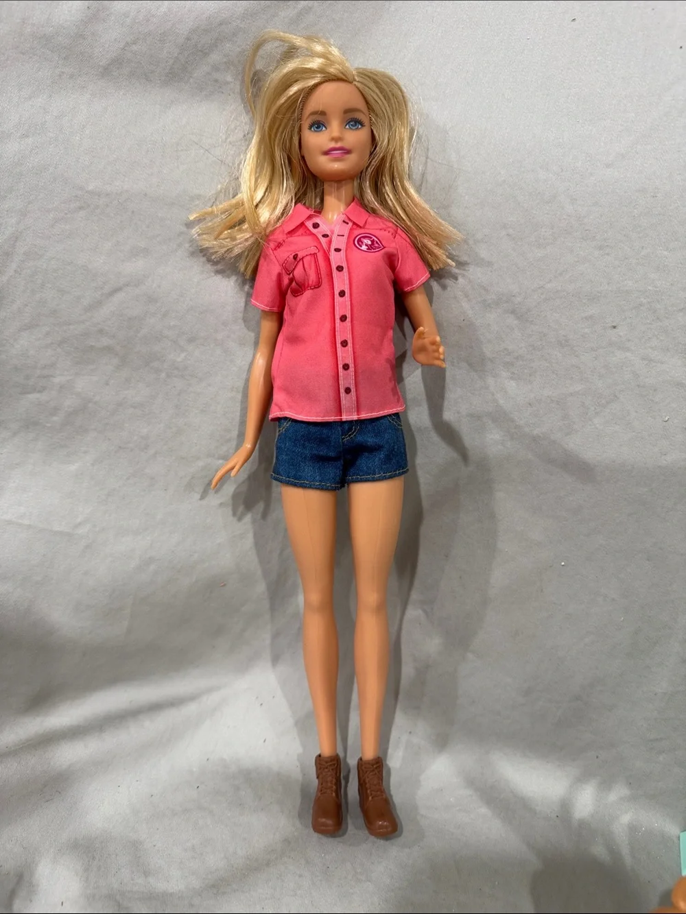 Barbie Animal Rescuer Doll Woodland Forest Rescue Care Center Shelter & Playset